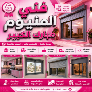 فني المنيوم مبارك الكبير