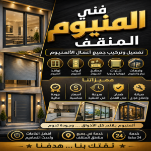 فني المنيوم المنقف